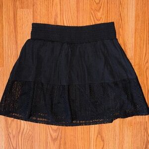Joe B By Joe Benbassett black detailed skirt